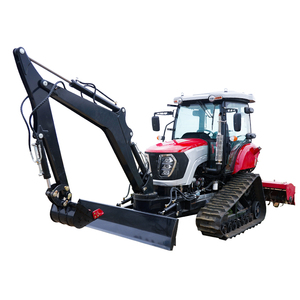 Attrezzatura Agricola: Coltivatore Rotativo con Telecomando/<span class=keywords><strong>Trattore</strong></span> Cingolato con Operatore a Bordo e Coltivatore Rotativo - Product Image 6