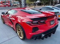Diffuseur avant et arrière en fibre de carbone pour Chevrolet Corvette C8, kit carrosserie pour pare-chocs avant et arrière