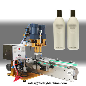 Masaüstü şampuan plastik şişe kapağı uçucu yağ jel şişe vida kapatma kapatma makinesi - Product Image 4
