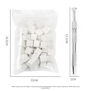 Éponge Applicatrice de Vernis à Ongles Mei Soft Gradient Blending pour Salon et DIY, 50-100 Pièces, Éponges Carrées Solides pour Gel Polish - Product Image 5