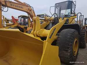 Rueda de cargador frontal usada Komatsu Wa320 de alta calidad en Shanghai con motor y bomba de componentes principales - Product Image 5