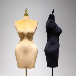 Großhandel Curvy Pinable Female Plus Size Schaum Oberkörper Schaufenster puppe Big Breast & Butt BBL Kleid Verstellbares Kleid Form <span class=keywords><strong>Torso</strong></span> - Product Image 4