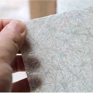 Tapis <span class=keywords><strong>de</strong></span> protection en fibre <span class=keywords><strong>de</strong></span> verre E-Glass Lanzhi, <span class=keywords><strong>prix</strong></span> usine, 450g, émulsion, souple, personnalisable, en rouleau - Product Image 1