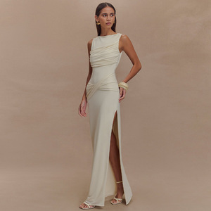 Buy In Bulk Thigh Split Maxi Dress Sequined Fabric | Alibaba.com