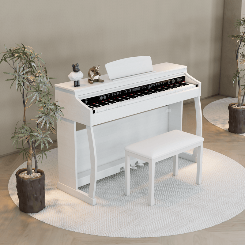 Taburete doble blanco