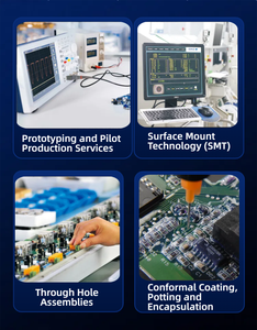 OEM prototyping fr4 <span class=keywords><strong>PCB</strong></span> 0.3mm đến 1.6mm độ dày sợi thủy tinh in bảng mạch 94v-0 nhà sản xuất - Product Image 2