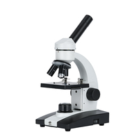Wholesale NBHG SX-AL Biological Monocular Microscope with 4X-40X Objectives Abbe Condenser Inclined 45 Head Triple Nosepiece