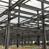 Estructura de acero ligero de alta calidad Techo de metal de alta resistencia para almacén de acero y taller Procesamiento de soldadura directa de fábrica