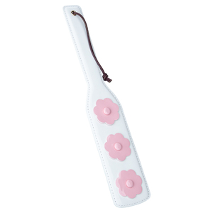 Giocattolo Intimo in Morbida Pelle PU di Alta Qualità, Serie Floreale, Accessorio Confortevole per Coppie, per Massaggi e Giochi di Ruolo - Product Image 3