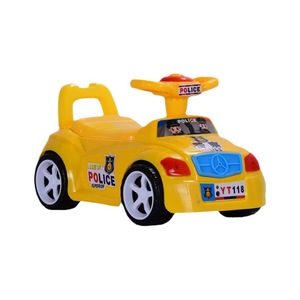 Scooter de cuatro ruedas para bebés de 1 a 3 años, scooter de baño de plástico para niños, coche mecedora de juguete para niños pequeños - Product Image 1