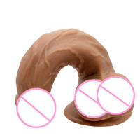 Dildo réaliste en PVC avec ventouse puissante, veines de chair réalistes, pénis artificiel, masturbateur féminin, étanche, écologique, jouets sexuels pour adultes