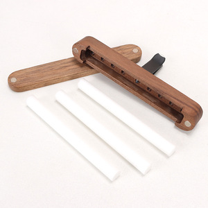 <b>Black</b> Walnut Wooden Car Air Freshener Cross-Border Hot-Selling Air-Conditioning <b>Vent</b> Clip - Product Image 5