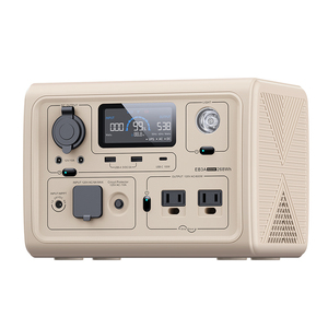 Générateur solaire d'urgence portable Blue Tti Eb3a avec batterie de secours rechargeable Lifepo4 600w 268wh - Product Image 3