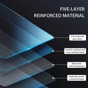 Film de protection en verre trempé anti-reflet pour écran de navigation de voiture BYD Seal 5 Sealion 6 Song Plus, accessoires d'écran mat - Product Image 5