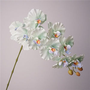 C-105 Flores Artificiales <span class=keywords><strong>de</strong></span> Phalaenopsis <span class=keywords><strong>de</strong></span> Estilo Europeo con 9 Cabezas, Látex <span class=keywords><strong>de</strong></span> Tacto Real, Ramas <span class=keywords><strong>de</strong></span> 98 cm <span class=keywords><strong>de</strong></span> Largo, para Decoración <span class=keywords><strong>de</strong></span> Mesa <span class=keywords><strong>de</strong></span> Boda y Camino <span class=keywords><strong>de</strong></span> Flores - Product Image 4