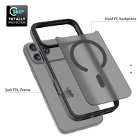 Coque de protection translucide antichoc en PC avec sensation de peau pour iPhone 17 18 Pro Max