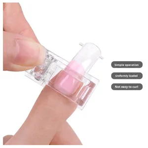 Pince à ongles en plastique pour modelage de gel de cristal, outil de pincement en C, fournitures professionnelles pour nail art - Product Image 3