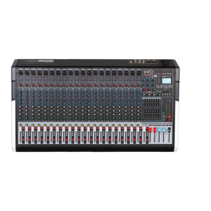 Console de mixage audio professionnelle pour DJ de scène 8/12/20 canaux, compatible Bluetooth, construction métallique, avec 24 DSP et double égaliseur à 7 segments - Product Image 5