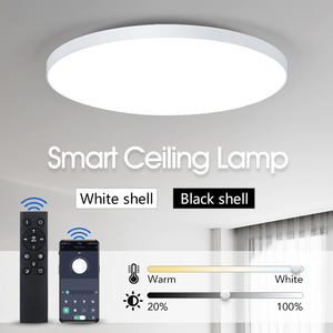 Venta caliente Inhome LED Luz de techo Tri Proof Light LED Lámpara impermeable 36W-80W con control remoto de 2,4G para sala de estar Dormitorio Baño - Product Image 6