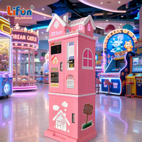 Machine d'échange de jetons ATM LIFUN pour centre de jeux d'arcade, changeur de billets en pièces en libre-service