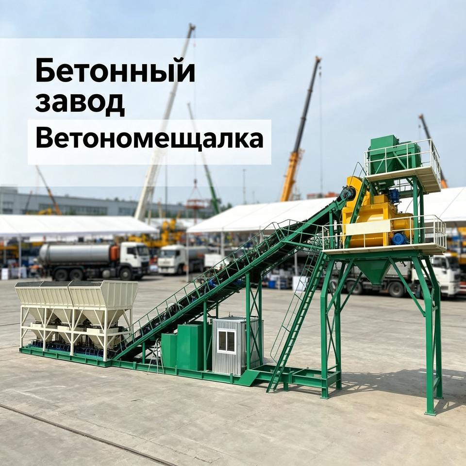 Drum Concrete Batch Plant Hzs90 Ready Mix Plants Concrete Equipment Mc ...