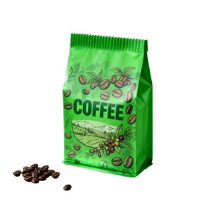 Bolsas de Café Impresas Personalizadas, Reutilizables, de Alta Calidad, Impermeables, con Cierre, Bolsas de Plástico con Fuelle Lateral - Product Image 2