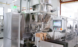 Hot Sale Voll automatische kleine Papiertüten-Verpackungs maschine 1 2 5 kg Weizenmehl-Verpackungs maschine Getreide-Mehl-Verpackungs maschine - Product Image 2