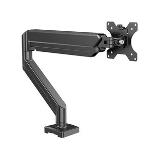 Abrazadera de montaje de escritorio con resorte de Gas totalmente ajustable individual/<span class=keywords><strong>Base</strong></span> de montaje de ojal compatible con brazo de <span class=keywords><strong>Monitor</strong></span> de 32 pulgadas máximo Nuevo Producto - Product Image 2