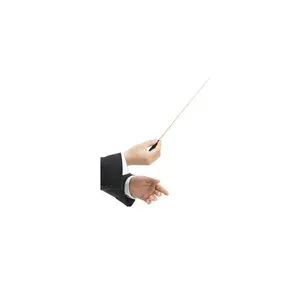 Stik musik portabel ringan, tongkat musik performa tinggi profesional portabel ringan untuk direktur Band konser