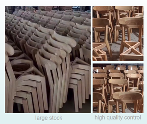 Fabbrica OEM ODM in legno massello di colore verniciato ultravioletto vernice da tavolo in legno tavolo sedie per sala da pranzo mobili - Product Image 6