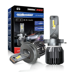 Raych R8S Đèn Pha Led Bán Tại Nhà Máy H4 H1 H3 H7 H8 H9 H10 H11 6000K Led Canbus 110W 20,000LM Có Thể Sử Dụng Cho Xe Tải 24V - Product Image 1