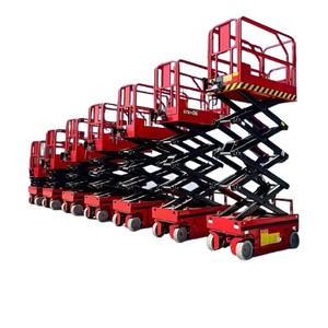 Plataforma Elevadora de Tijera Eléctrica Hidráulica Autopropulsada para Mantenimiento Industrial, 12m de Altura, Uso en Exteriores - Product Image 1