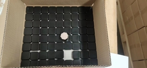 1G 2G <span class=keywords><strong>3ml</strong></span> 5ml 7ml 9ml Mini chống trẻ em màu đen/trắng UV vuông/lọ thủy tinh tròn - Product Image 6