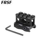 Support de rail à 3 fentes en alliage d'aluminium, adaptateur de rail, support pour équipement extérieur