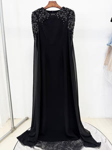 فساتين سهرة أنيقة جديدة مزينة بالخرز والماس، فستان طويل عصري عالي الجودة للنساء - Product Image 6