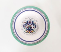 Bol de service blanc en mélamine pour articles ménagers en plastique plat cassable bon marché