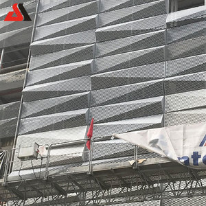 Metal perforado Panel de pared de Metal corrugado de revestimiento de fachada 3mm de aluminio sólido onda arquitectónico Panel - Product Image 5