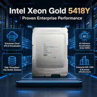 Prosesor Intel Xeon Gold 5418Y Server CPU 24 Core 48 Thread 2.0GHz 3.8GHz 45MB L3 Cache LGA4677 185W