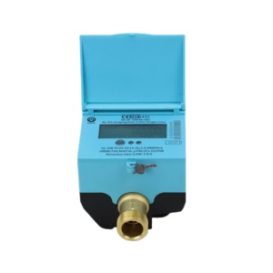 Residential Ultrasonic Domestic IP68 Wireless AMR AMI R250 Smart Water Meter With Brass Body