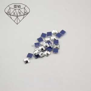 Strass carrés thermocollants ASFA08 ss6 et ss10 pour machine à thermocoller, pour fixation à chaud de cristaux AB - Product Image 4