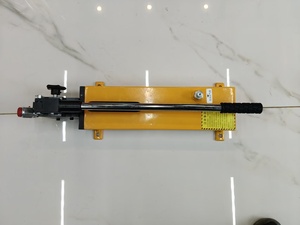 Promotion : Cylindre hydraulique ultra-mince multi-sections, capacité de charge 50T, course 26mm, en acier, à trois étages - Product Image 2
