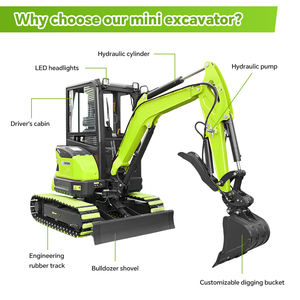 Livraison gratuite, <span class=keywords><strong>mini</strong></span>-excavatrices agricoles Kubota du Japon, 3,5 tonnes, avec accessoires complets, conformes aux normes CE/EPA/EURO5 - Product Image 2