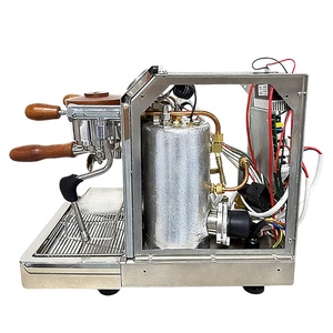 Machine à café expresso professionnelle double chaudière 2500W pour usage commercial et professionnel - Product Image 2
