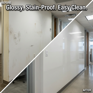 Pintura protectora a base de agua de alto brillo, antimanchas, fácil de limpiar, que conserva el brillo, para revestimiento decorativo de superficies exteriores. - Product Image 3