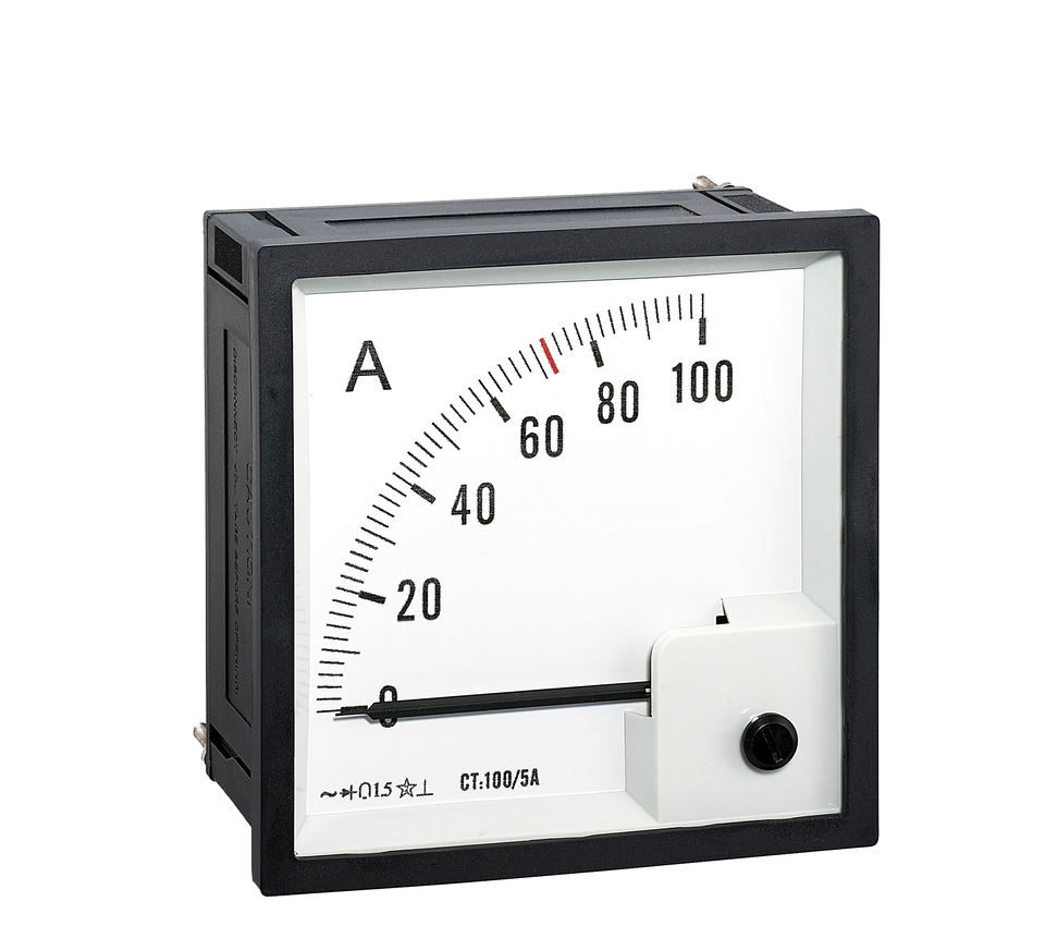 Pure Current Meters Direct Input 72mm Ampere Panel Meter 0-10A Single Phase AC Ammeter ...