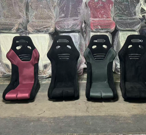 Accessori Auto: Sedili Recaro Racing Originali <span class=keywords><strong>Sparco</strong></span> con Binario Scorrevole, Sedile Recaro Sportster CS in Pelle Scamosciata - Product Image 2