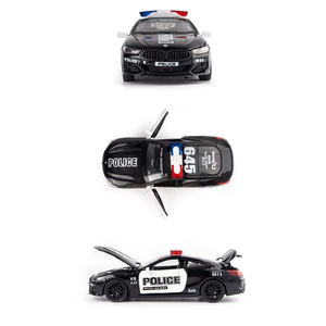 Modellino Auto in <span class=keywords><strong>Scala</strong></span> <span class=keywords><strong>1</strong></span>:<span class=keywords><strong>24</strong></span>, Giocattolo in Metallo con Luci e Suoni, Funzione Pull-Back e Porte Apribili, Giocattoli Die-Cast per Bambini, Vendita all'Ingrosso - Product Image 5