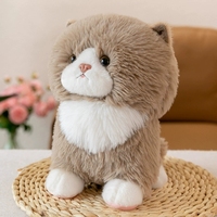 Jouet en peluche de simulation de chaton super doux personnalisé de 2m, lit d'ours mignon de style couette, cadeau d'anniversaire parfait pour le soulagement du stress