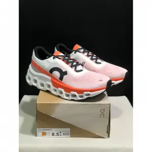 Chaussures de sport unisexes légères Cloud Monster 2, respirantes, à lacets, pour la course à pied, en cuir verni et mesh, pour femmes, design tendance. - Product Image 6