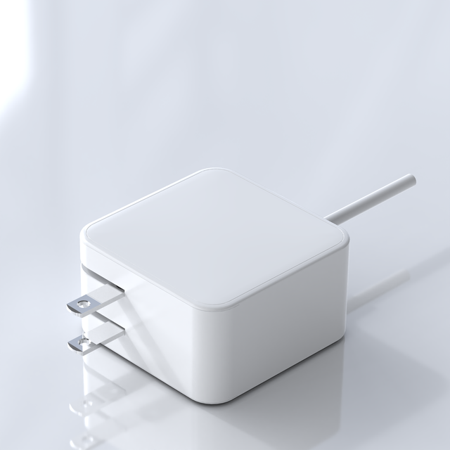 65W GaN Charger PD USB-C Power Adapter with Interchangeable Global Plugs for Notebook Computer and MacBook